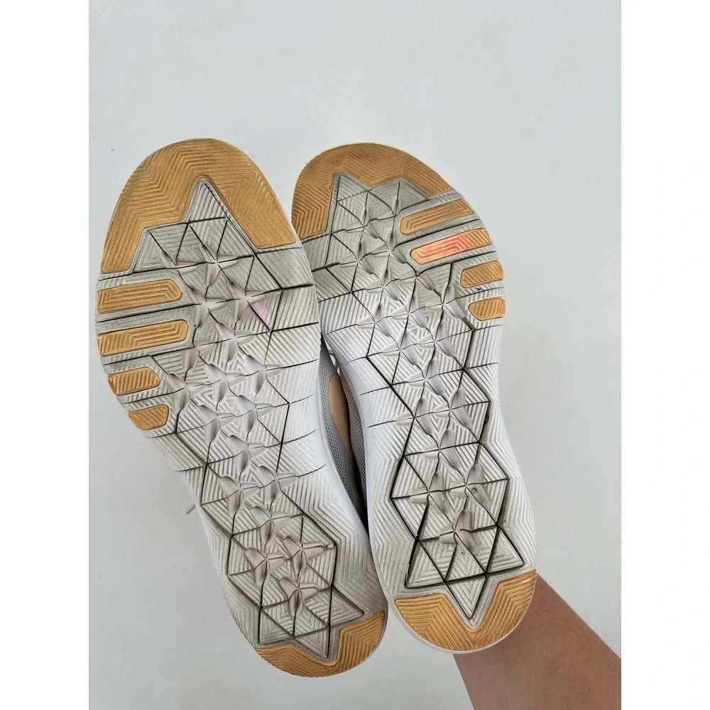 Nike‎ Flex Trainer 8 Womens Grey Guava Ice Training Shoes Size 11
